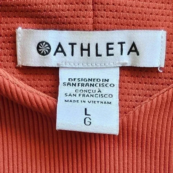 Athleta Ryder Dress in Currant Red Women's Size Large Has Pockets!!! - Picture 4 of 7